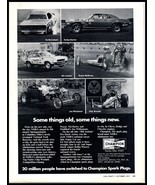 1972 Magazine Print Ad - Champion Spark Plugs, Jenkins Woodall McCulloch A7 - $9.31 CAD
