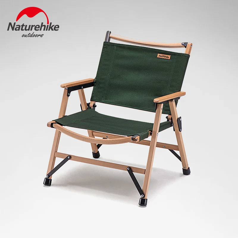Naturehike Solid Wood Folding Chair Lounge Chair Lightweight Outdoor Camping - £164.86 GBP