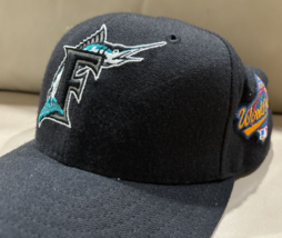 Florida Marlins 1997 World Series champion fitted cap 7 1/8 - £38.87 GBP