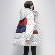 Winter Coat for Women Parkas Hooded Down Jacket New Warm Outerwear Korean Fashio - £95.56 GBP