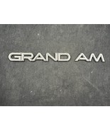 Vintage Pontiac Grand Am Chrome Plastic Script Emblem Badge OEM - £10.08 GBP