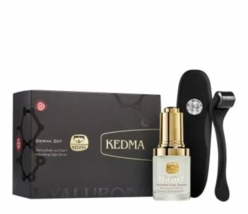 Kedma Derma SET-DERMA Roller And Elixir+Nourishing Night SERUM-1 Fl oz/30 ml-NEW - £73.52 GBP