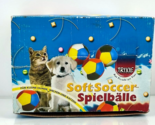 Trixie Soft Soccer Foam Sponge Colorful Ball Interactive Dog &amp; Cat Toys ... - $28.31