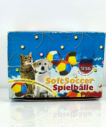 Trixie Soft Soccer Foam Sponge Colorful Ball Interactive Dog &amp; Cat Toys ... - $38.84 CAD
