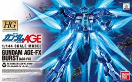 Bandai Hobby #32 High Grade 1/144 Gundam AGE-FX Burst Model Kit Japan - £80.59 GBP