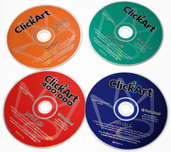 Broderbund Click Art 400,000 Windows Graphics Pc DVD-ROM Click Art Software - £6.37 GBP