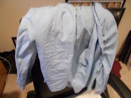 Puritan Loungewear Light Blue Button-Up Long Sleeve Shirt Medium Pre Owned - £8.75 GBP