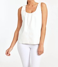 Dolce Cabo living in leather tank top in White - £43.35 GBP