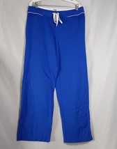Danskin Now Classic Women&#39;s Blue/White Gym Workout Dance Pants Size Lg(12-14) - £13.33 GBP