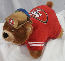 San Francisco 49ers Large 18&quot; Mascot Pillow Pet - NFL - £24.80 GBP