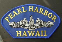 Pearl Harbor Hawaii Embroidered Cap Or Shoulder Patch 5.25 X 3 Inches - £4.49 GBP