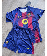 Fc Barcelona 2025-26 Home Kit/Jersey - KIDS //FREE SHIPPING - $84.00