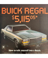 1977 Buick Regal Car Advertisement Automobilia General Motors Vintage DWF15 - $471.58 MXN