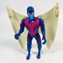 Marvel Archangel X-Men Vintage Action Figure W/ Wings & Missiles 1991 ToyBiz MCU - $12.16
