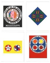 Bundle- 4 Assorted Robert Indiana Serigraphs from The American Dream - £1,476.36 GBP