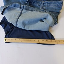 Lee Regular Fit Women’s Size 16M Blue Mid-Rise Denim Skort 112315513 image 6