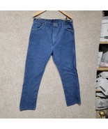 Vintage Wrangler 13MWZ Denim Jeans Blue Acid Wash Actual Mens Size 40x32... - $46.61 CAD
