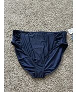 Wave Zone Womens Plus Size 3X Bikini Swim Bottom Navy Blue Pull On Stretch - $20.69 CAD