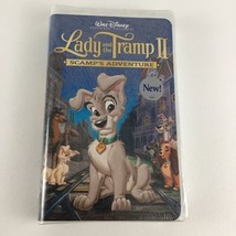 Disney Lady And The Tramp II Movie VHS Tape Scamp&#39;s Adventure Vintage Se... - £70.02 GBP