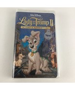 Disney Lady And The Tramp II Movie VHS Tape Scamp&#39;s Adventure Vintage Se... - £70.35 GBP