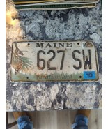 Retired Maine License Plate CHICKADEE STATE BIRD - VACATIONLAND - $4.95
