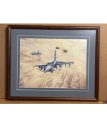 Print of South Carolina Air National Guard F-16’s Swamp Foxes - Framed - $529.61 MXN