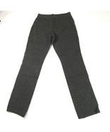 NOT YOUR DAUGHTER&#39;S JEANS NYDJ Dark Gray Leopard Ponte Knit Pants Size 0 - £13.40 GBP