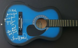 TONI BASIL SIGNED ACOUSTIC GUITAR W/ MICKEY SONG LYRICS WORD OF MOUTH JS... - £470.01 GBP