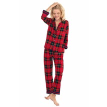 NWT Womens Size Small Gretchen Scott Designs Pajama Set in Plaidly Coope... - £38.36 GBP