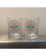 KLM ROYAL DUTCH AIRLINES SHOT GLASSES - £11.38 GBP