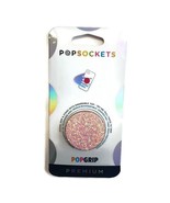 PopSockets Phone Grip Premium Spkl Rose PopGrip &amp; Stand With Swappable Top - $10.76