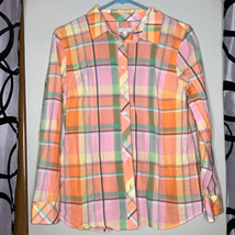 Talbots plaid button up shirt - £10.96 GBP