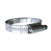 Trident Marine 316 SS Non-Perforated Worm Gear Hose Clamp - 15/32&quot; Band - (2&quot; - - £40.67 GBP