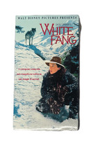NEW Vintage Walt Disney White Fang Movie (VHS, 1991) Jack London Factory... - $8.41