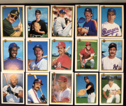 Lot of 15 Assorted Bowman Baseball Cards 1990  Read Description LOT BC5 - £4.62 GBP