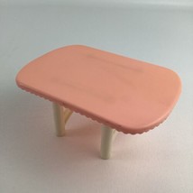 Playskool Victorian Dollhouse Replacement Dining Room Table Pink Vintage 1991  - £11.06 GBP