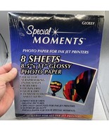 SEALED NEW Special Moments Matte Photo Paper 8.5 X 11 - 8 Sheets - $10.75 CAD