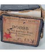 Eighty Eight Note 90695 My Old Kentucky Home Player Piano Roll Mandolin ... - $9.41