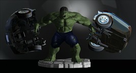 2008 Hulk From The Incredible Hulk Diorama File STL 3D Print Model Two Versio... - £1.55 GBP