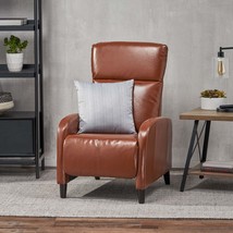 33.5&quot; Wide Faux Leather Push-Back Recliner - £228.45 GBP