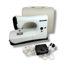 Necchi Type 544 Lydia Sewing Machine Metal with Case Pedal and Extras Italy - $67.32