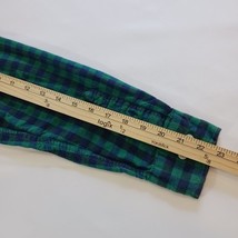 Saddlebred Button-Down Collar Men's Green & Blue Cotton Check Shirt Size S image 13