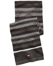 MSRP $60 Tommy Hilfiger Men&#39;s Ski Patrol Herringbone Striped Scarf Size One Size - £11.73 GBP