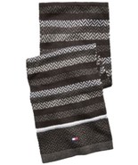 MSRP $60 Tommy Hilfiger Men&#39;s Ski Patrol Herringbone Striped Scarf Size ... - $34.11 CAD