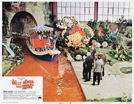 Willy Wonka &amp; The Chocolate Factory Lobby Card Replica/Print Golden Ticket - £2.48 GBP