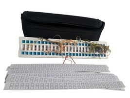 Pako Needlecraft floss and needle organizer storage with zipper case #2 - $28.70