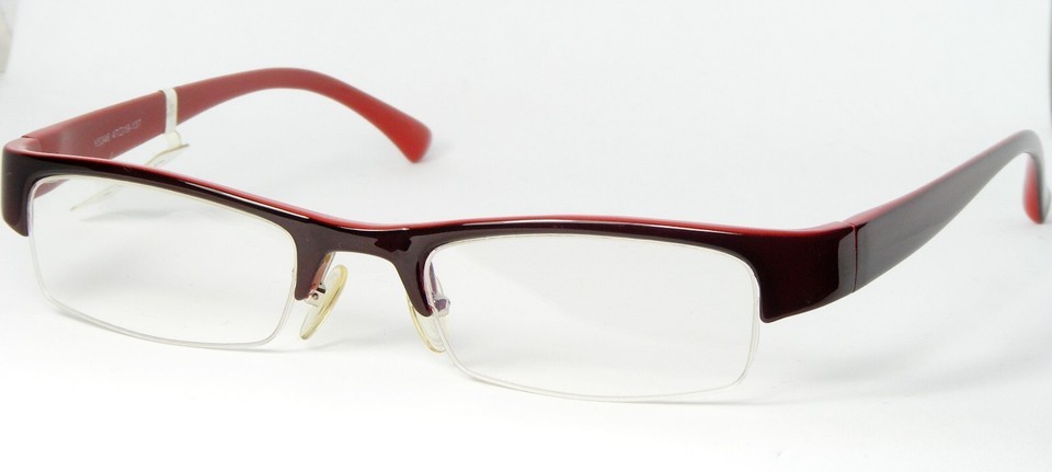OBSERVER Y5346 COL.Y1084 BURGUNDY / RED EYEGLASSES GLASSES FRAME 47-19-1... - $47.09