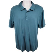 Vince. Polo Golf Cotton Blue Shirt Size XL Men&#39;s - $23.71