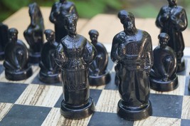 Large chess set COSSACK, Ukrainian gift for lovers of antique board games - £77.90 GBP