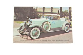 Whittlesey Motors Postcard 1930 La Salle Roadster Antique Car Torrance C... - £6.03 GBP